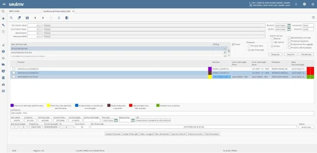 PSIH_AUDITORIA DE PRESCRICAO