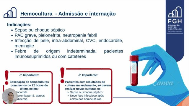 Fluxo de solicitação de culturas